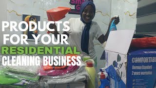 Cleaning Supplies for Your Residential Cleaning Business (Complete Breakdown + Starter Kits)