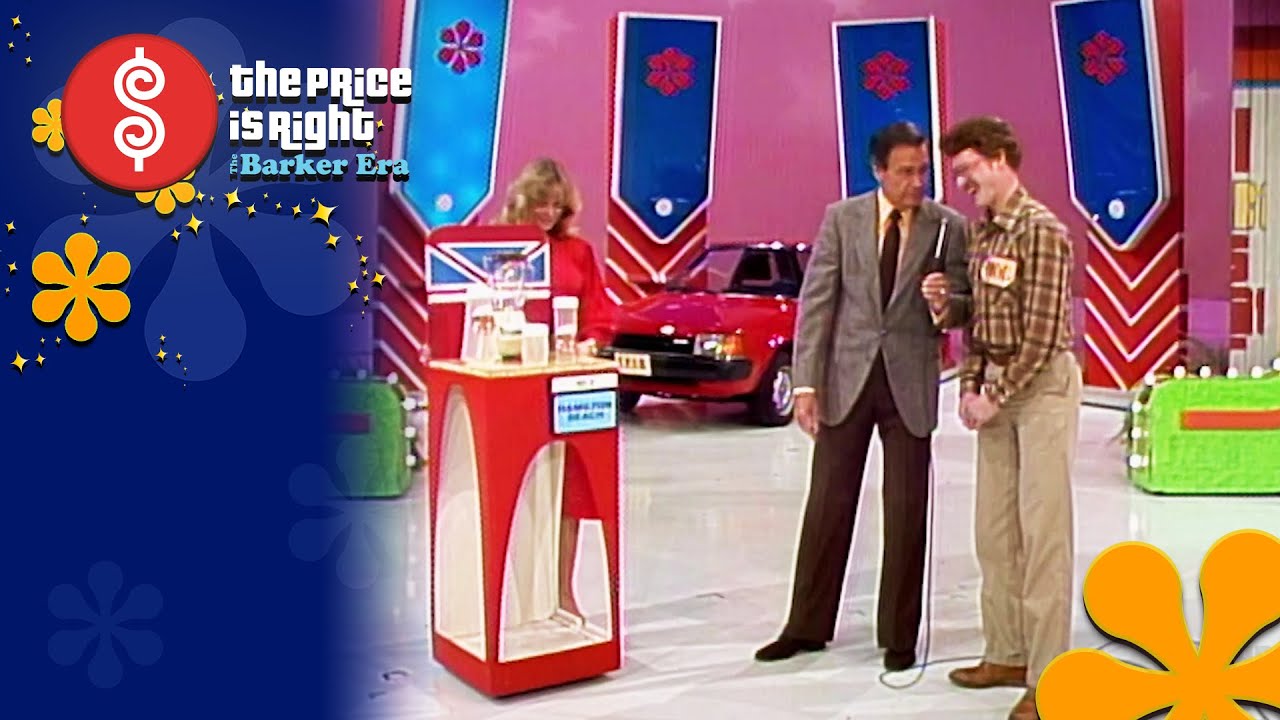 Pig Farmer Plays Five Price Tags for a Red Car on Valentine’s Day | The Price Is Right 1983