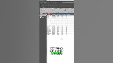 The FASTEST Way to Link Excel Tables to Microsoft Access