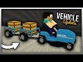✔️ Working STORAGE TRAILERS in Minecraft! (Vehicle Mod Update)