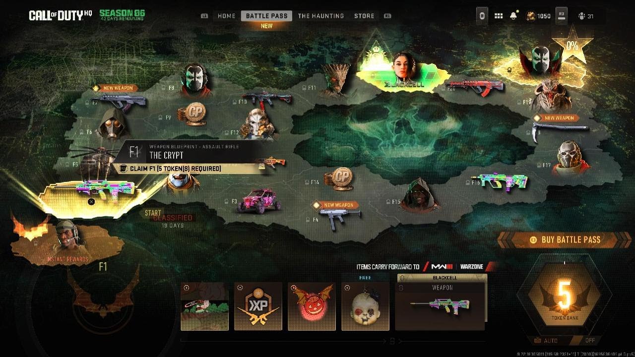 SEASON 6 BATTLE PASS REWARDS | CALL OF DUTY: MW2 | PS5