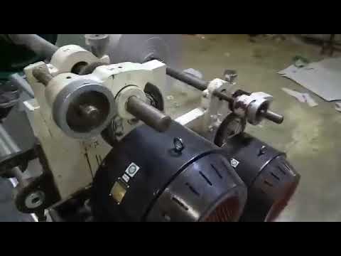 Paper Plate Lamination Machine demonstration video