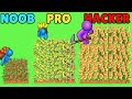 NOOB vs PRO vs HACKER in Farm Land Farming Life Game