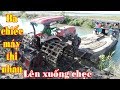 Ba chiếc máy cày thi nhau lên xuống chẹc tại cùng một bến Kubota L5018VN, L4508VN, FIAT 450
