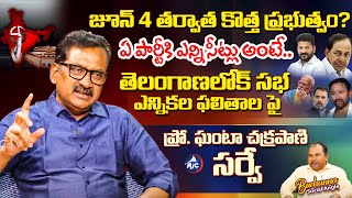 Prof. Ghanta Chakrapani Survey on Telangana Lok Sabha Elections 2024 | BRS | Congress | BJP | Mic TV