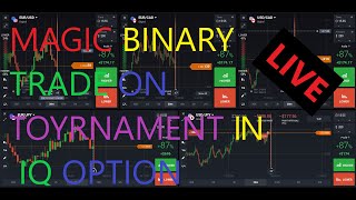 LIVE BINARY TRADE SIGNALS on IQoption tournaments day 7 resume $54372  - 70437 MAGIC BINARY