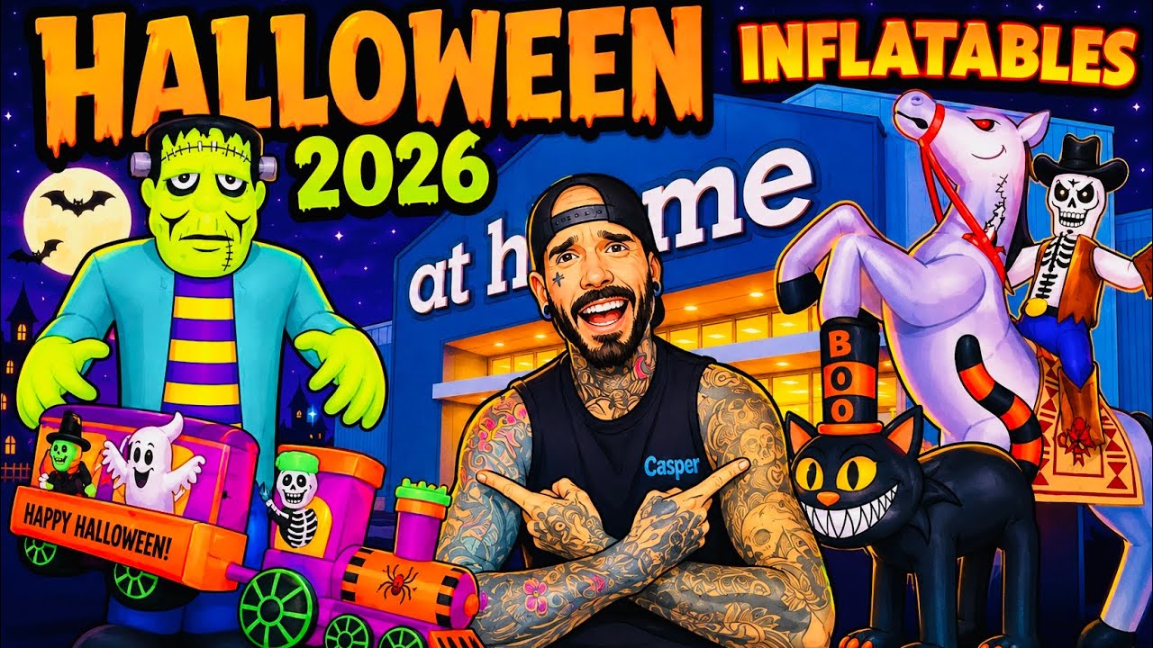 At Home Halloween 🎃 Inflatables 2026 Are Here ! | Full Preview 