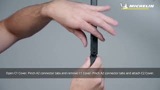 Michelin Hydroedge Hybrid - Pinch Tab Fitting Video (English)