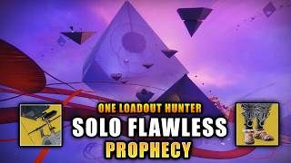 Solo Flawless Prophecy - One Loadout Void Hunter