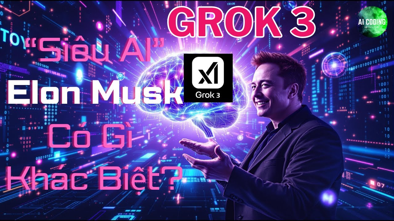 Outline Video Grok 3 – AI MẠNH NHẤT Thế Giới Của Elon Musk? Sự Thật Sẽ Khiến Bạn Bất Ngờ! #grok3 #elonmusk