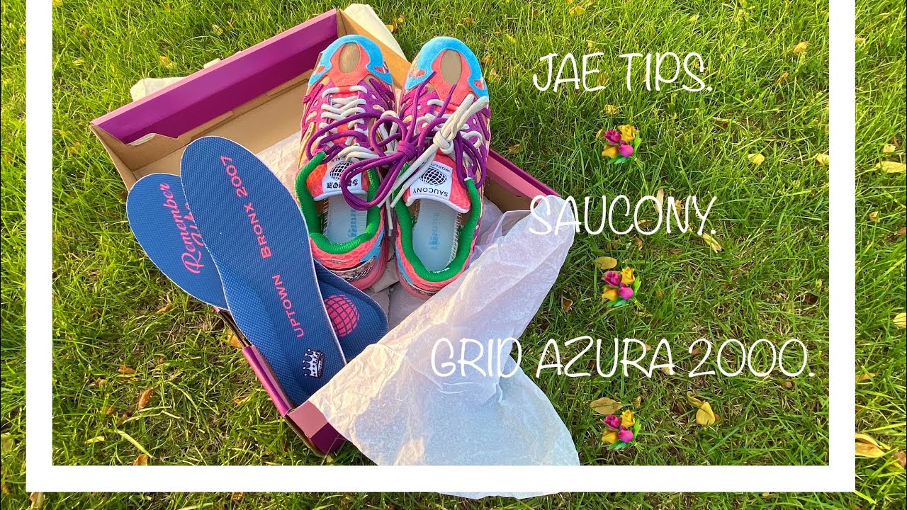 JAE TIPS x SAUCONY ASMR UNBOXING.