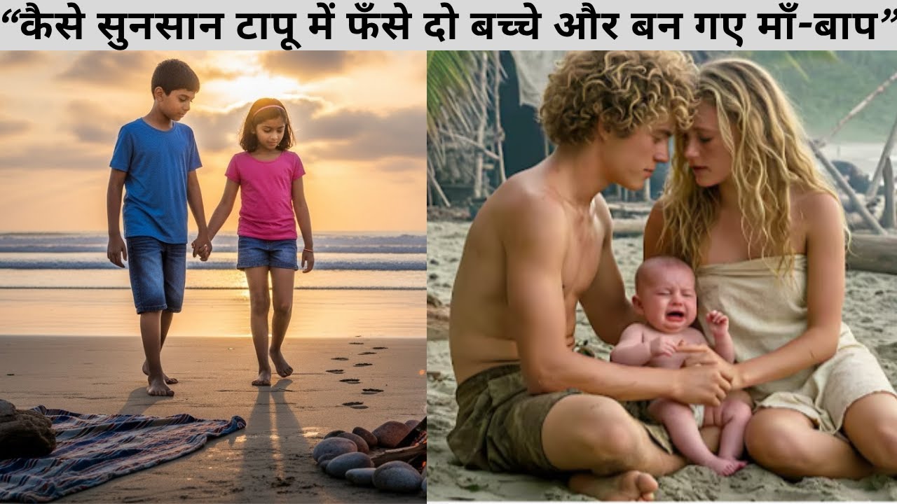 कैसे सुनसान टापू में फँसे दो बच्चे और बन गए माँ-बाप
