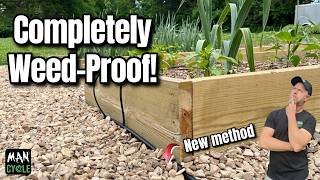 How to Stop Weeds Around Raised Beds FOR GOOD!