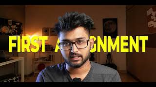 Tharun Speaks: My First Assignment @TharunSpeaks