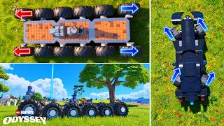 Tank Steering and All-Wheel Turning LEGO Fortnite