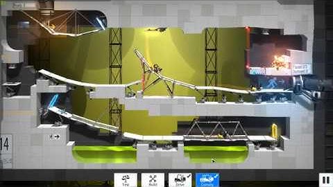 Bridge Constructor Portal - Levels 11-20 Completed