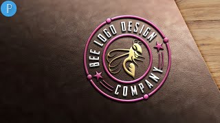 Bee professional logo design-Pixellab tutorial[Vandy design] screenshot 5