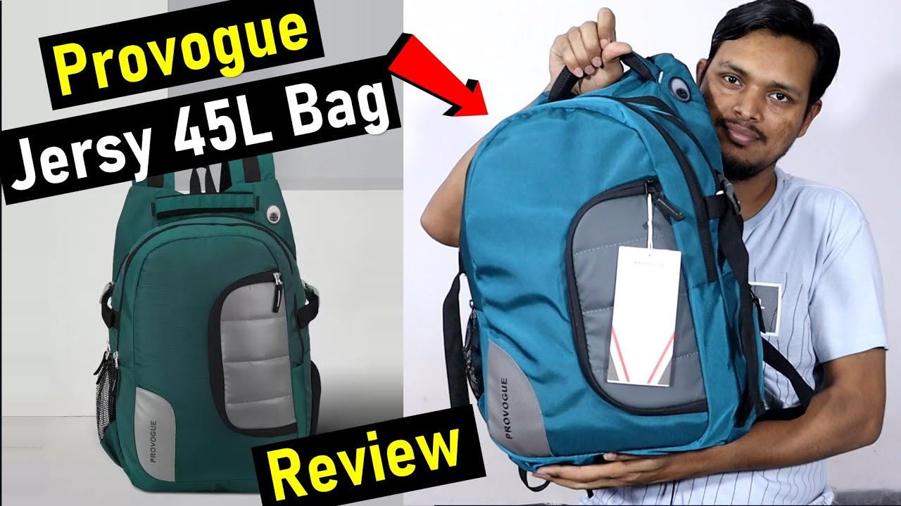 Provouge 38L Laptop Backpack Review | Best Backpack For Collage/School/  Travelling - YouTube