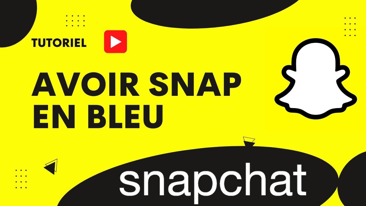 Comment avoir Snapchat en bleu - YouTube