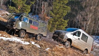 ЕЁ СЧИТАЮТ ЛЕГЕНДАРНОЙ, А ОНА НЕ СМОГЛА! УАЗЫ против НИВ, СОБОЛЬ НН, JEEP
