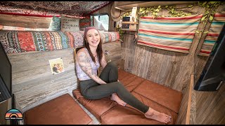 Solo Female RV Life - 4x4 Truck Camper Tiny House Tour