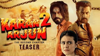 Karan Arjun 2 | Official Trailer | Shah Rukh Khan, Salman Khan, Kajol | tiger 3 srk salman updates | 