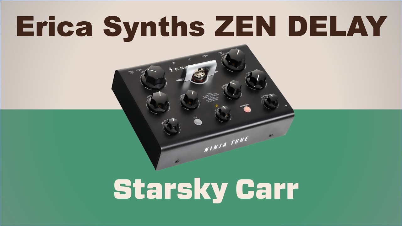 インパクト大】Erica Synth Ninja Tune Zen Delay-