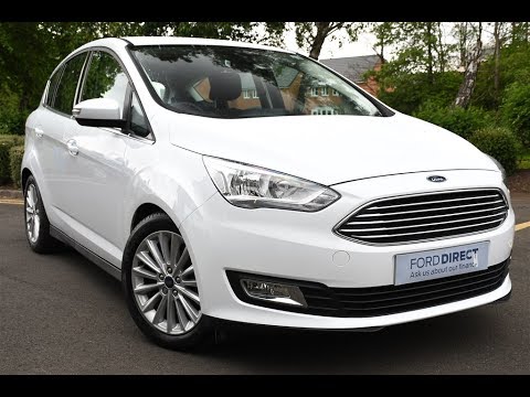 Used Ford C Max 1 5 Tdci Titanium 5dr Frozen White 16 Youtube