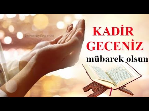 Kadir Gecesi 2022 Mesajları Resimli ilahi videoları🌹Kadir Gecesi ilahisi 🌹Kadir Gecesi kısa video