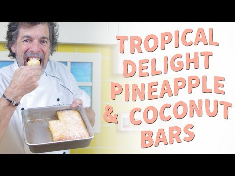 Make a Batch of Tropical Delight Pineapple and Coconut Bars - Recipe Video