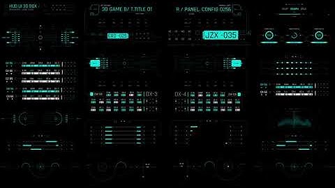HUD Screen Gadgets 5 for After Effects 2023
