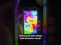 Samsung S5 with custom boot sound! #samsung #samsunggalaxy #nostalgia #mobile #phone