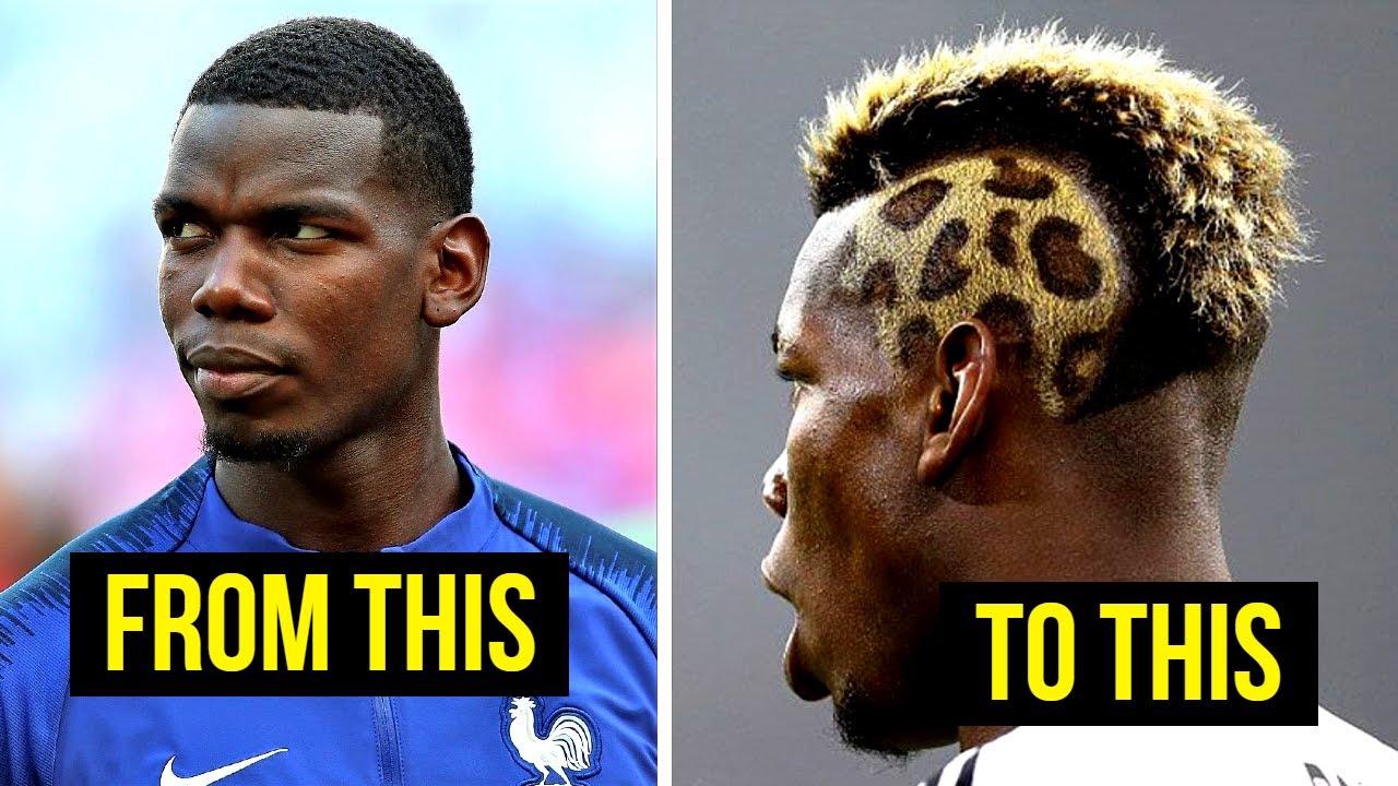 Paul Pogba shows off new twostar haircut in nod to Frances World Cup win  while Manchester United future is still up in air  The Sun