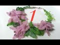 Necklace/Beaded necklace/DIY necklace/Beaded/Колье своими руками/Колье из бисера  "Орхидеи"  ЧАСТЬ 1