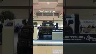 Jetour T2 i-DM at Ajman City Center