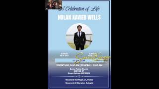 NOLAN WELLS’ HOMEGOING FULL OBITUARY READING… BUT THIS CASE IS NOT OVER #nolanwells
