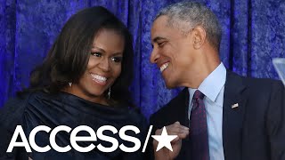President Obama Thinks Wife Michelle's Official Portrait Is Hot! | Access