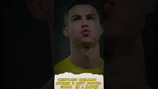 Cristiano ronaldo scored 2 left footed goals cr7 ronaldo shorts shortvideo