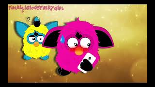 Luna Furby Girl Take a picture. Of Her self