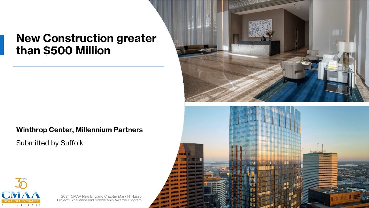 2024 Project Award – Winthrop Center