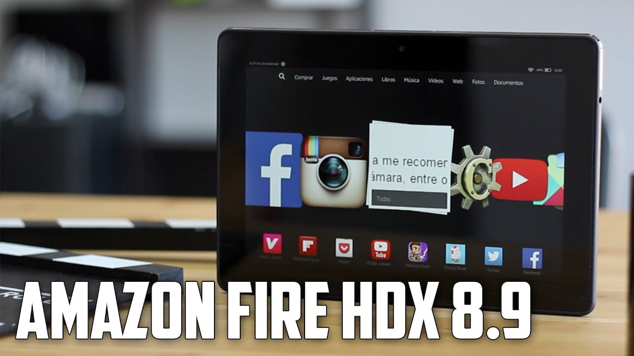 kindle fire hdx 8 9 review en español youtube