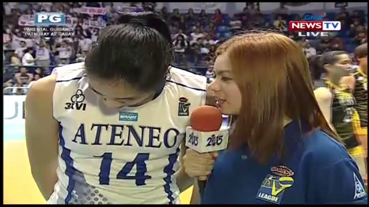 Shakeys V-League S12:  Bea De Leon, POG [ADMU vs. UST, Semis, 9/12/15]