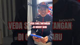 VEP suka tantangan baru #vedaegapratama #moto3 #motogp #motovlog #sportsnews #sports