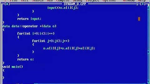 Add Matrix Using Stream And Operator Overloading In C++ Tamil Part-2