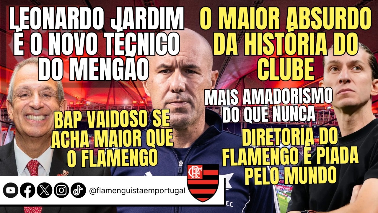 JARDIM, NOVO TÉCNICO | MAIOR ABSURDO DA HISTÓRIA | BAP VAIDOSO SE ACHA | DIRETORIA É PIADA E AMADORA