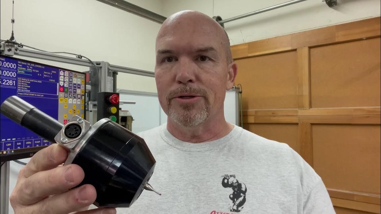 Renishaw Probe and ProbeAppV2 for Centroid Acorn - YouTube
