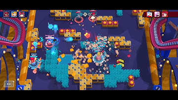 Dominating Knockout Via Randoms    w/t  Piper #brawlstars #knockout #gameplay