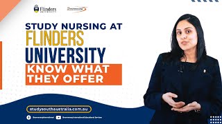 Study nursing at Flinders University - Know what they offer