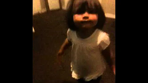 Allison Dancing to the Beat 1yr 4mths