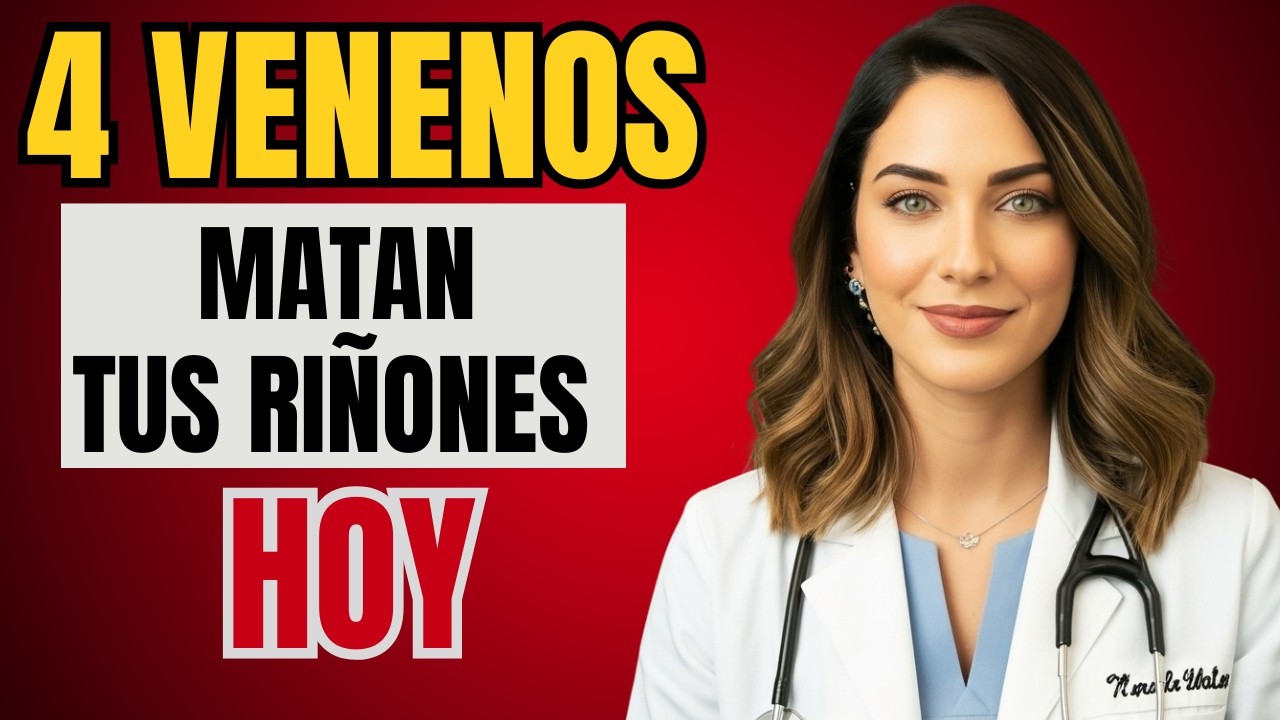 4 VENENOS que DESTRUYEN tus RIÑONES sin que lo sepas – Protégelos Naturalmente